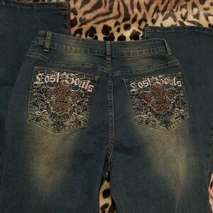 Lost Souls Embroidered Jeans